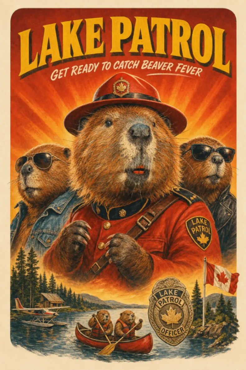Lake Patrol poster art