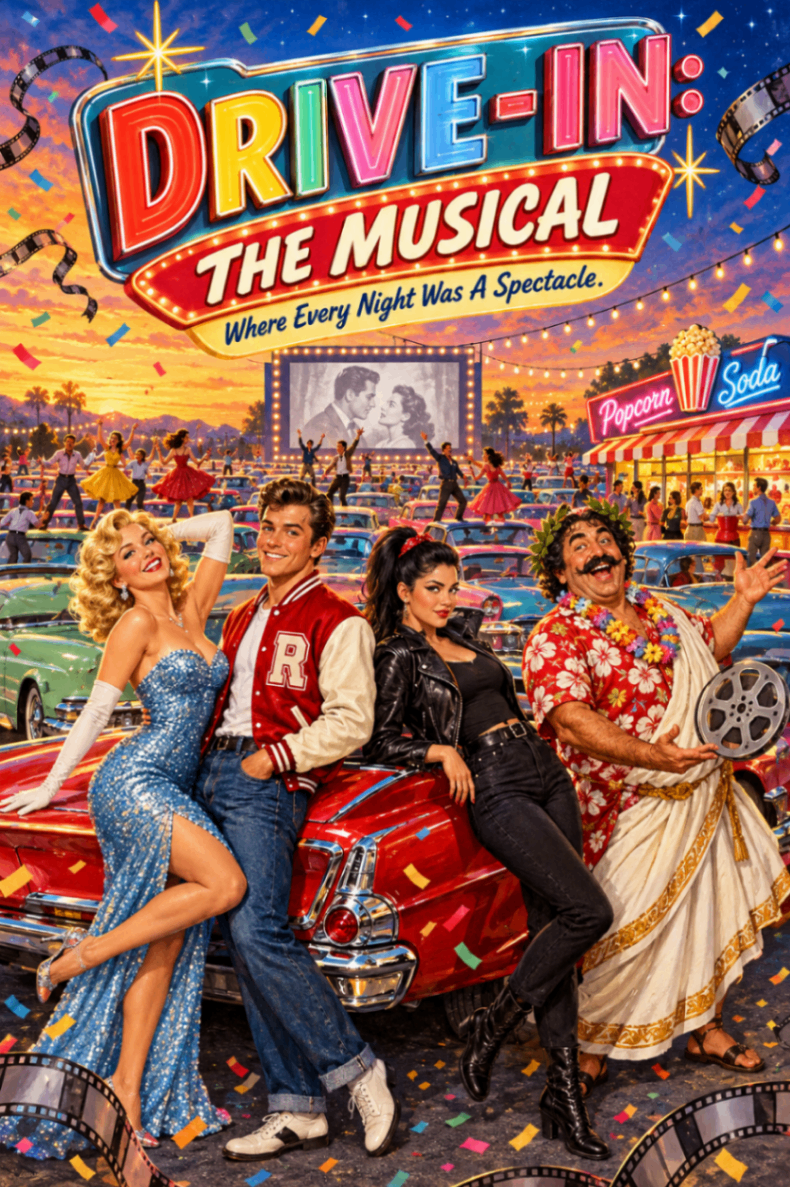 Drive-In the Musical poster art